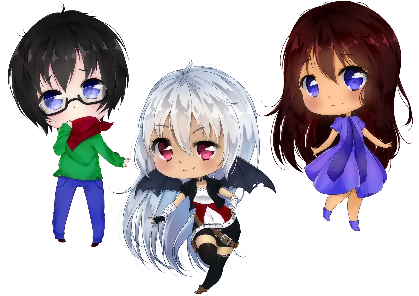 Chibis by Jianaiko
